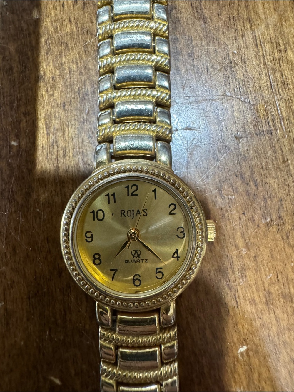 Gold-Tone Women's Quartz Watch